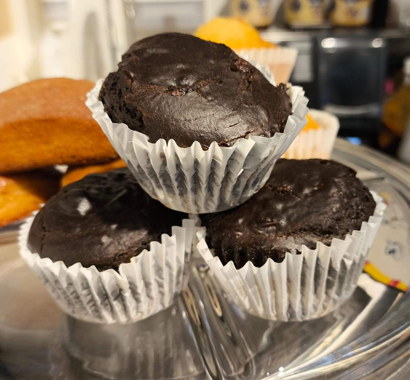 Muffin chocolate / vainilla